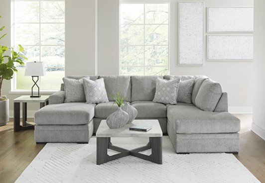 Casselbury Cement 2-Piece Sectional